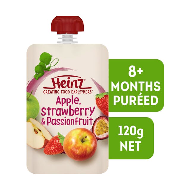 Apple Strawberry & Passionfruit 8+ Months