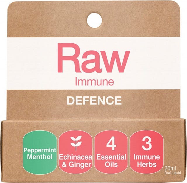 Amazonia Raw Immune Defence Peppermint Menthol Spray