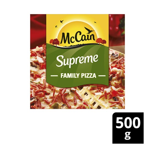 Frozen Supreme Family Pizza