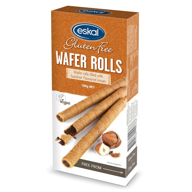 Wafer Rolls Hazelnut Cream