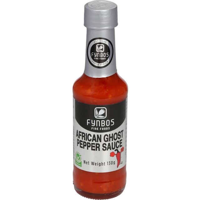 Fynbos fine foods hot sauce african ghost pepper