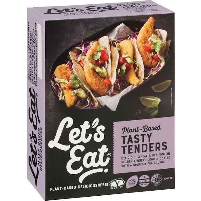 Let's Eat Plant Based Tasty Tenders