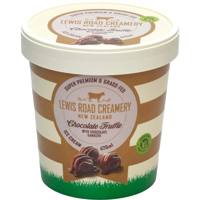 Lewis Road Creamery Ice Cream Chocolate Truffle