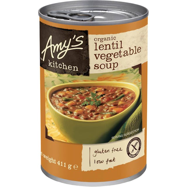 Amy's Kitchen Canned Soup Organic Lentil & Vegetable