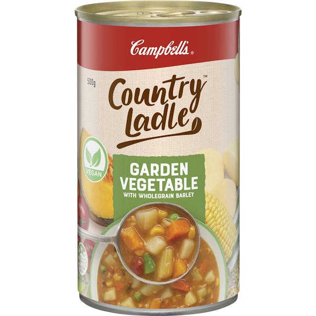 Campbell's Country Ladle Soup Garden Vegetable & Wholegrain Barley
