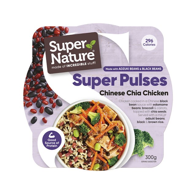 Frozen Super Pulses Chinese Chia Chicken Meal