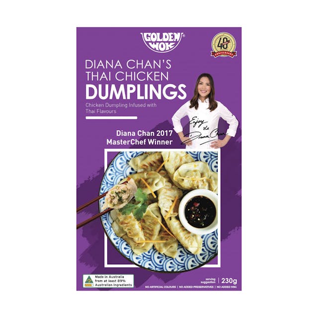 Frozen Diana Chan's Thai Chicken Dumplings