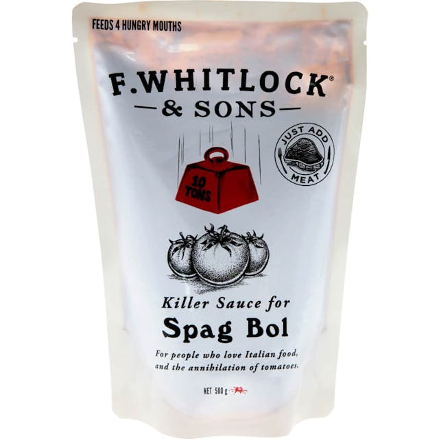 F Whitlock & Sons Cook In Sauce Spag Bol