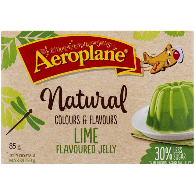 Aeroplane Jelly Reduced Sugar Lime