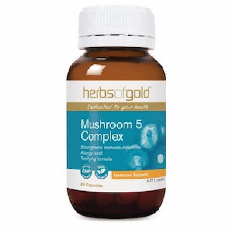 Herbs of Gold Mushroom 5 Complex 60caps