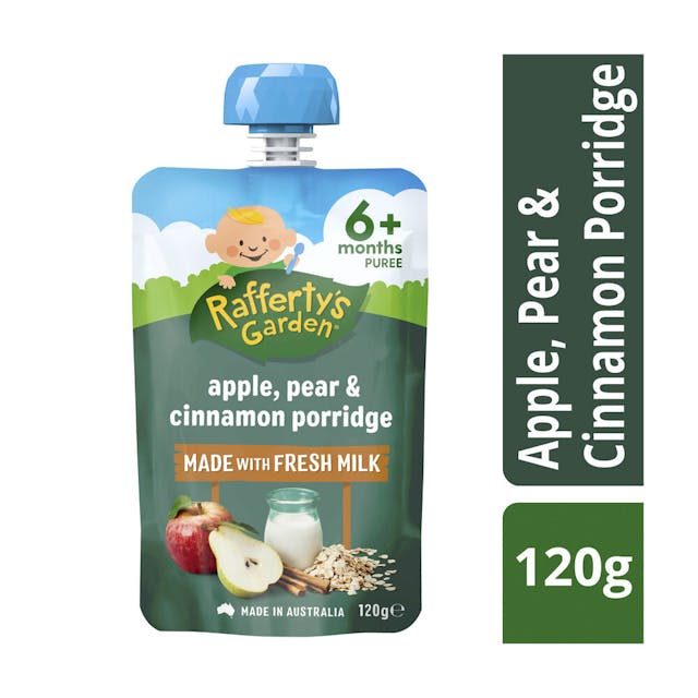 Apple Pear & Cinnamon Porridge 6+ Months