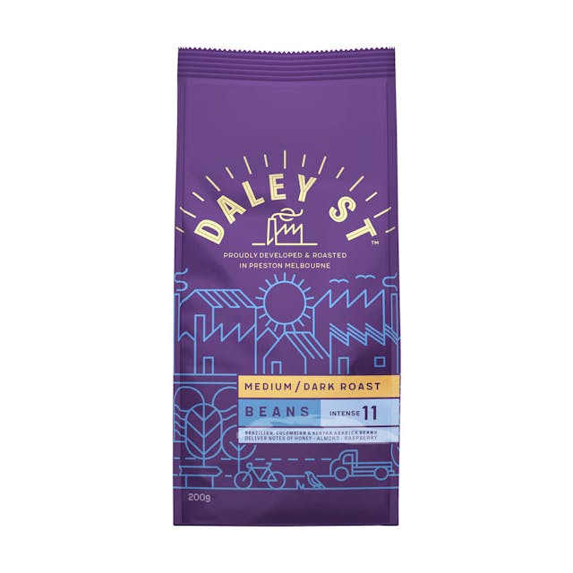 Daley Street Medium/Dark Coffee Beans