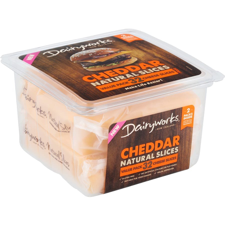Dairyworks Sliced Cheddar Cheese