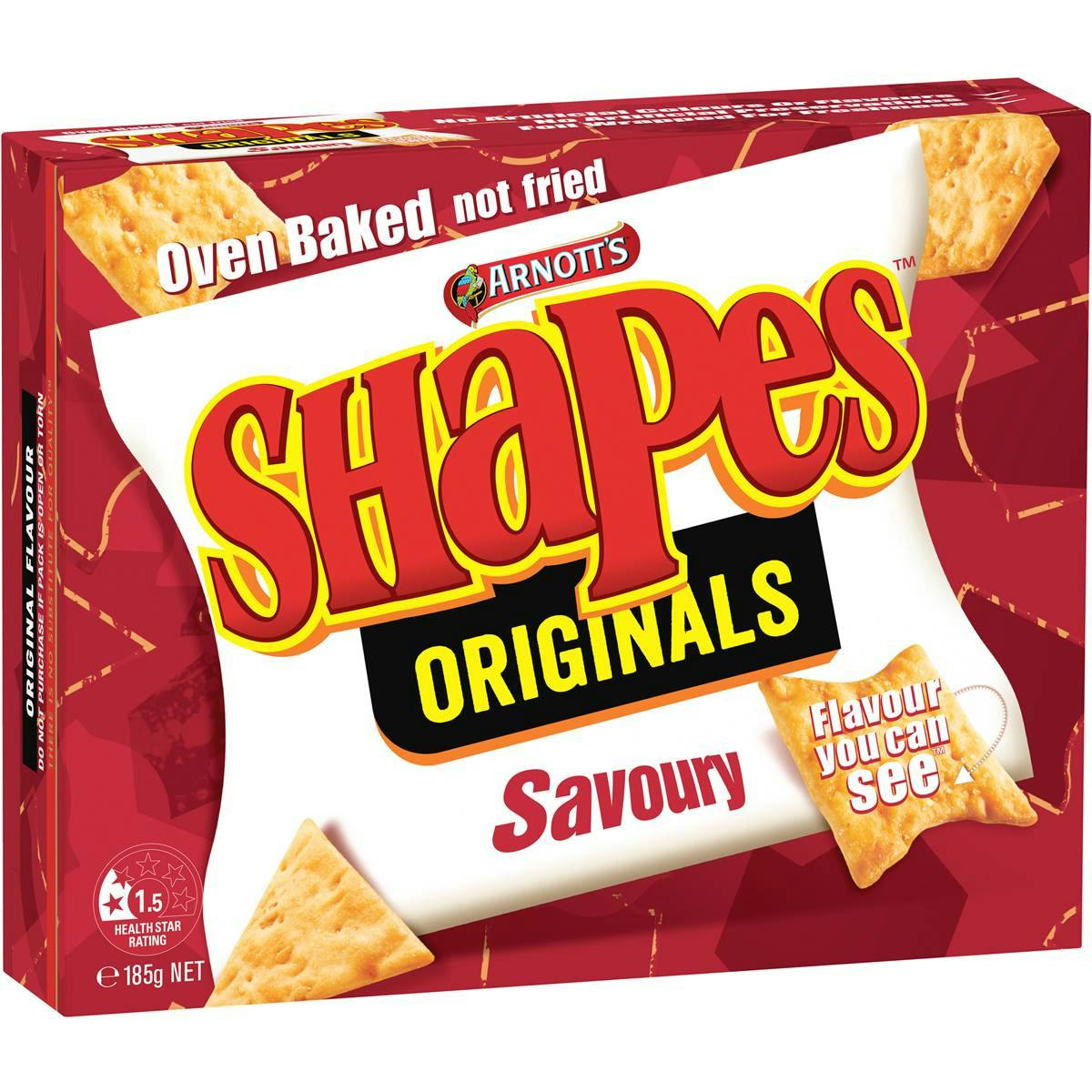 Arnott's Shapes Crackers Biscuits Savoury