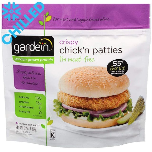 Gardein Crispy Chick’n Patty Burgers