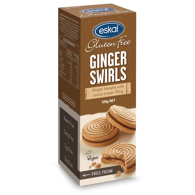 Ginger Swirls Biscuits