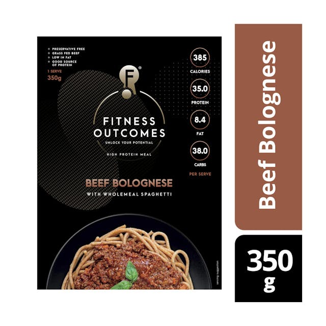 Frozen Grass Fed Beef Bolognese With Wholemeal Spaghetti