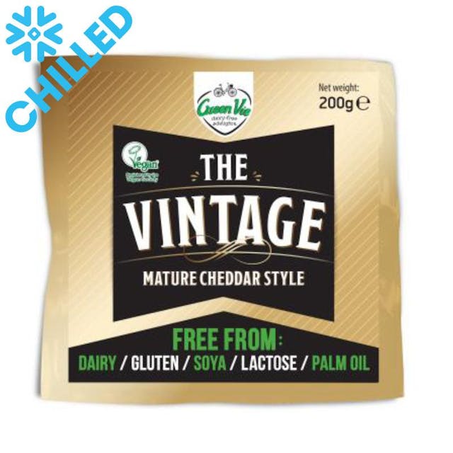 Green Vie "The Vintage" Strong Mature Dairy-free Cheddar