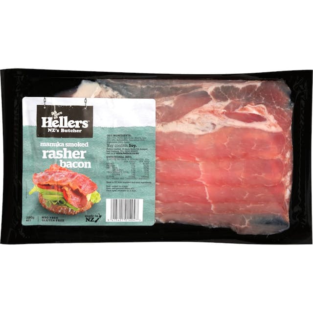 Hellers Rasher Bacon