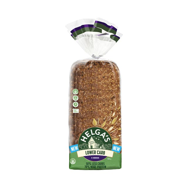 50% Lower Carb 5 Seeds Loaf
