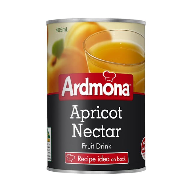 Apricot Nectar Fruit Drink Can