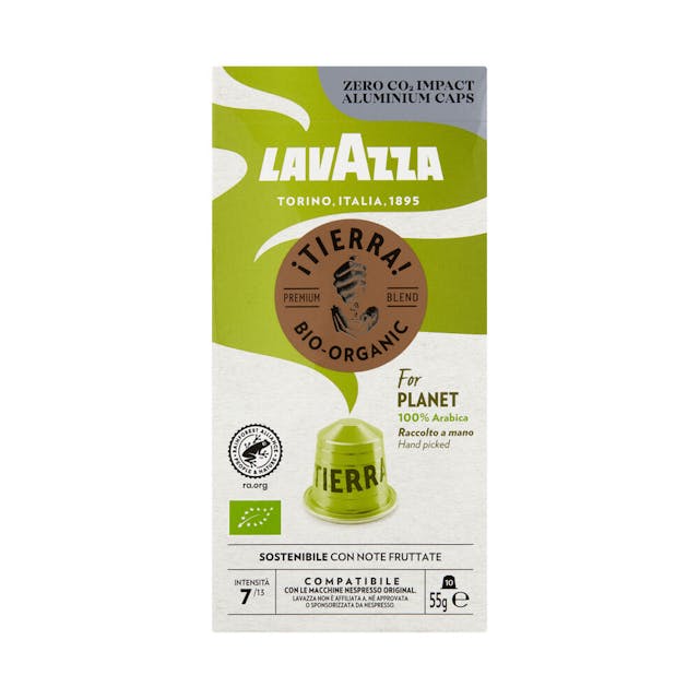Lavazza Tierra Organic Nespresso Compatible Caps