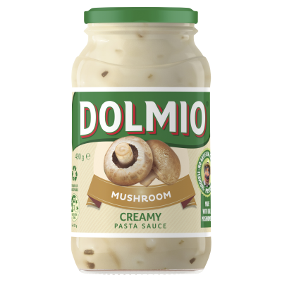 Dolmio Creamy Mushroom Pasta Sauce Jar