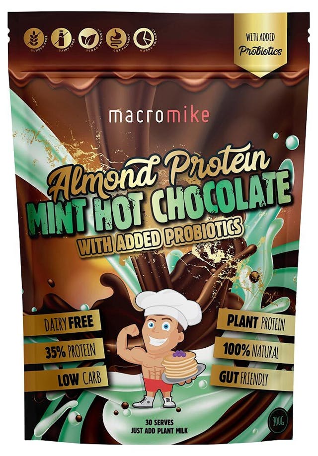 Almond Protein Mint Hot Chocolate