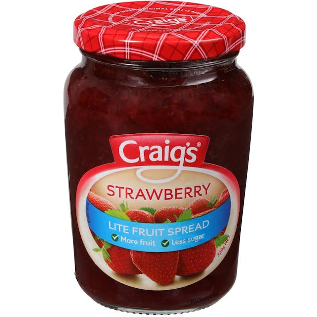 Craigs Strawberry Jam Reduced Sugar