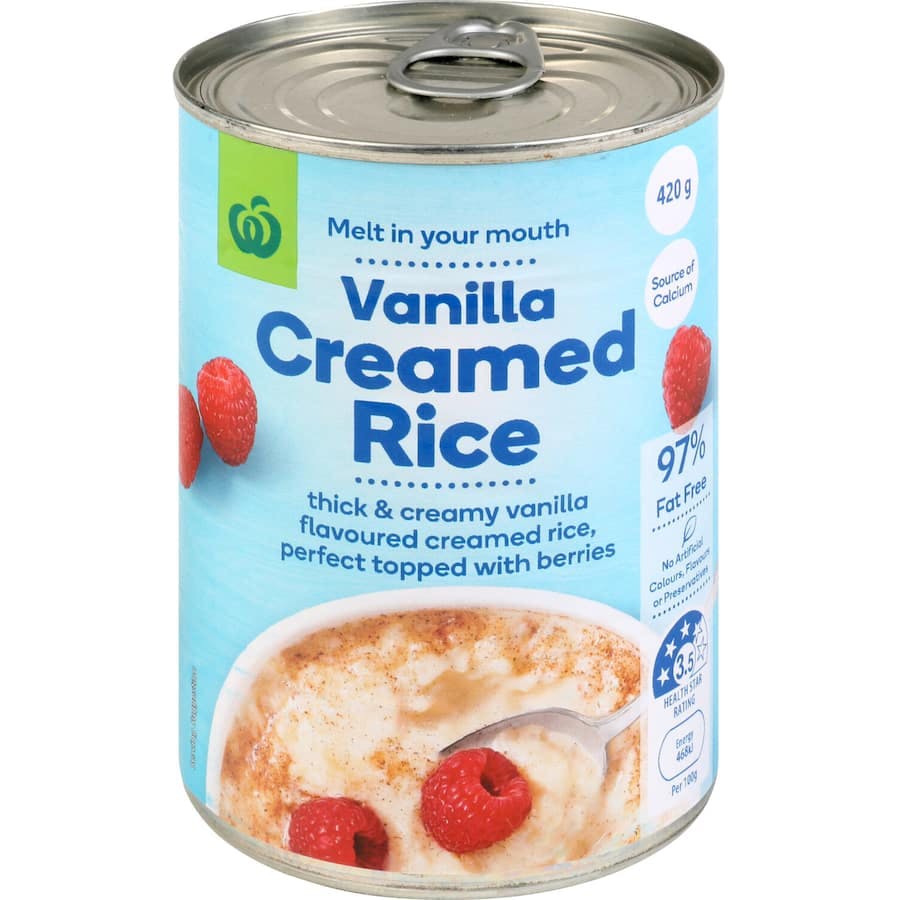 Homebrand Creamed Rice Vanilla