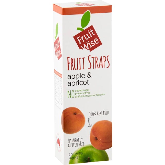 Fruit Wise Apple & Apricot Fruit Straps