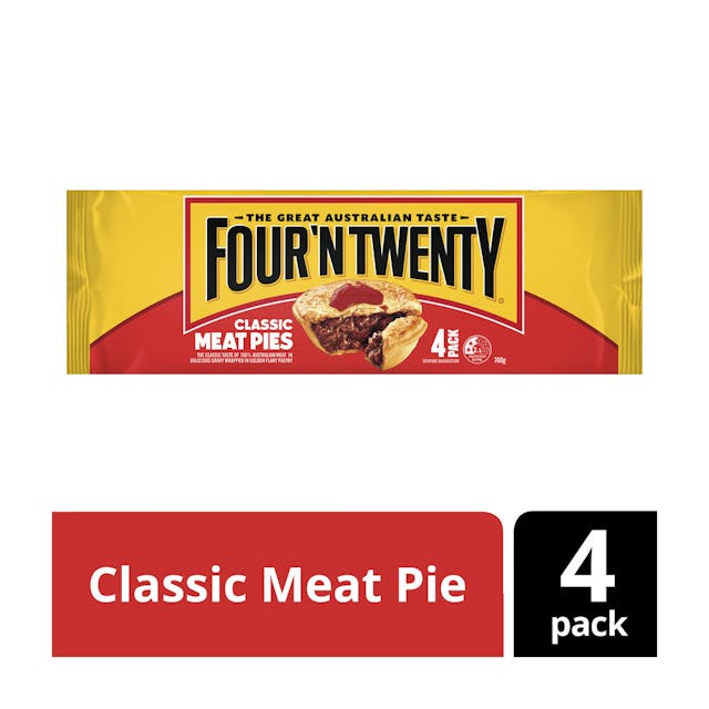Frozen Meat Pies 4 Pack