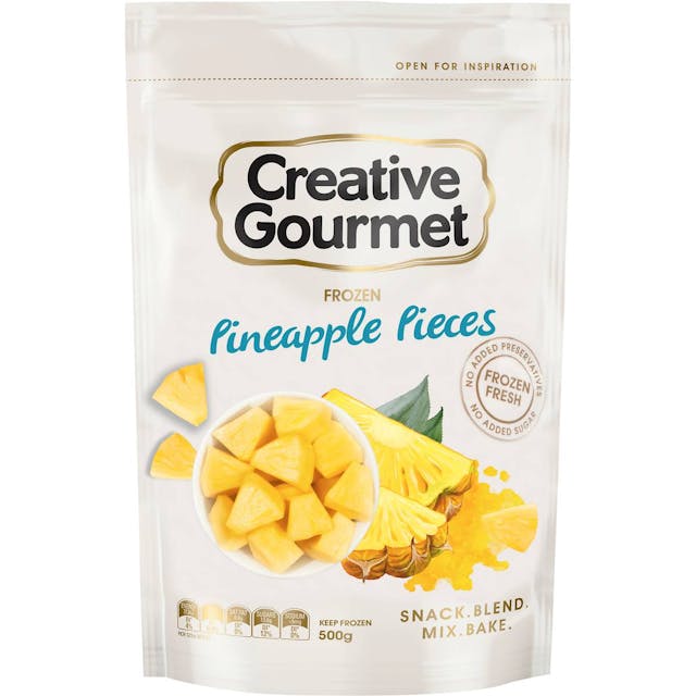 Creative Gourmet Frozen Pineapple Pieces