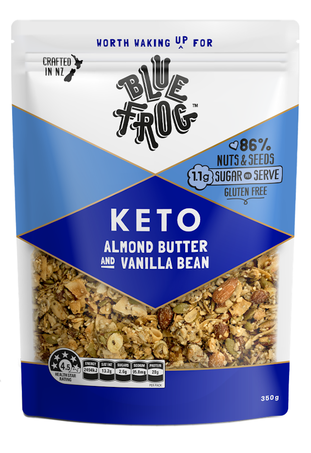 Blue Frog KETO Almond Butter & Vanilla Bean Cereal