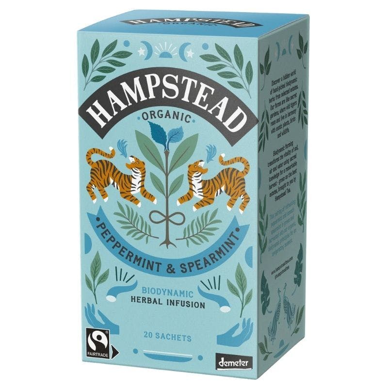 Hampstead Tea Peppermint & Spearmint (20 Tea Bags)