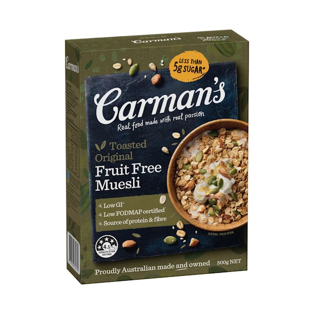 Carman’s Original Fruit Free Muesli