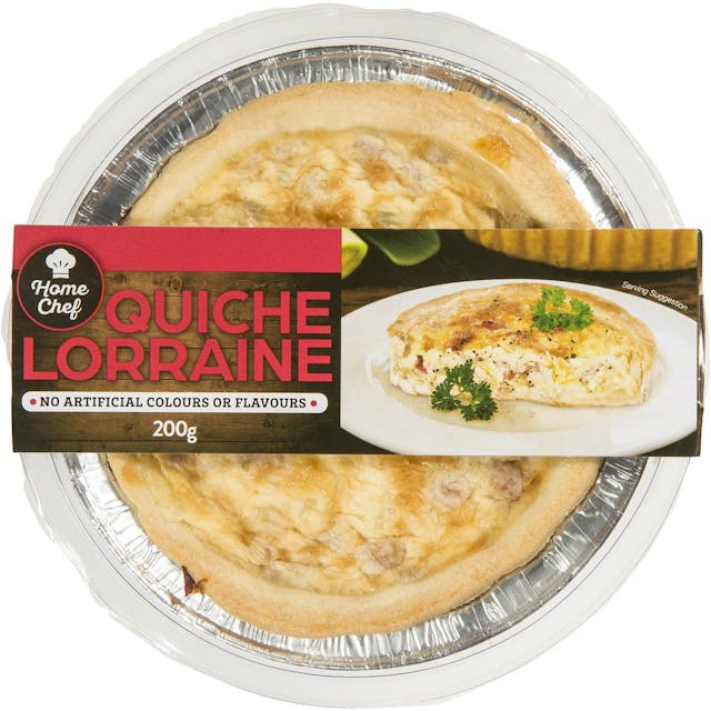 Home Chef Quiche Lorraine Chilled Meal