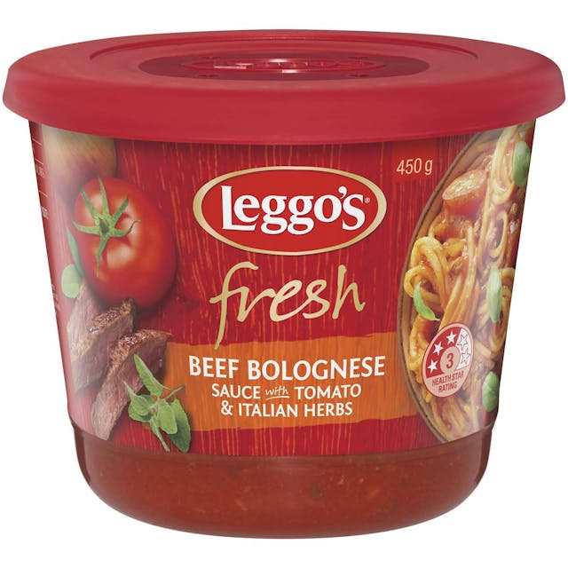 Leggos Fresh Pasta Sauce Bolognese 450g