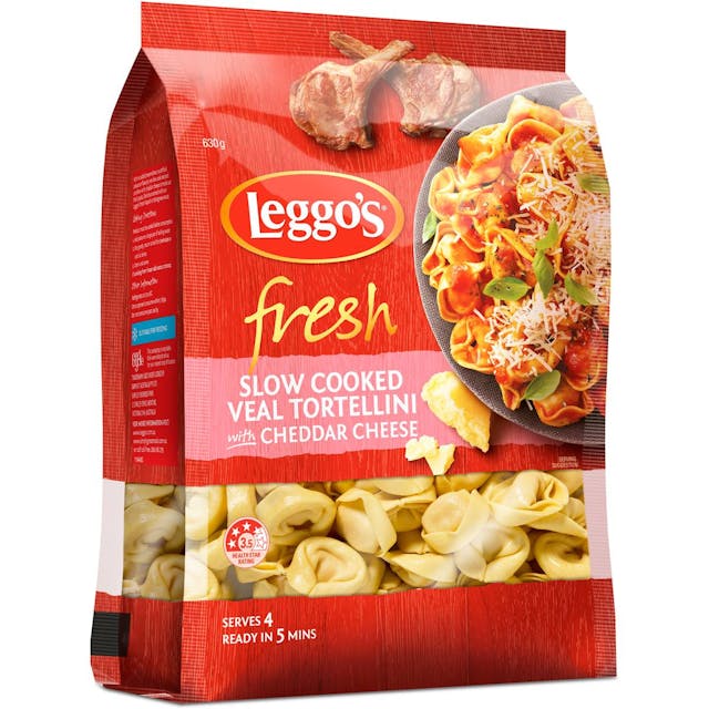 Leggos Fresh Veal & Cheddar Cheese Tortellini