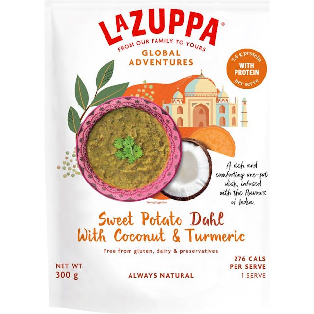La Zuppa One-pot-dish Sweet Potato Dahl With Coconut & Turmeric