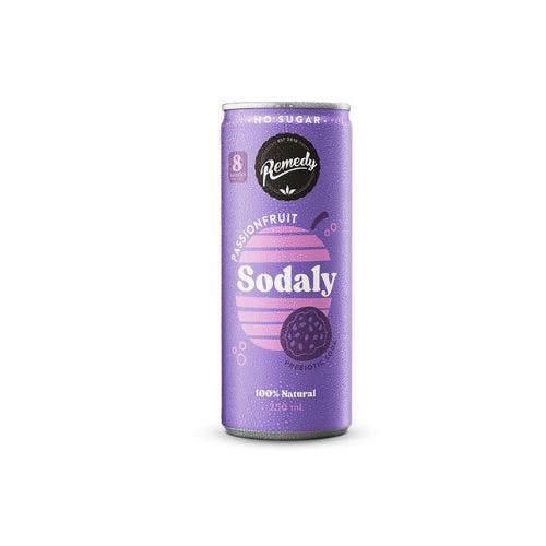 Remedy Sodaly Passionfruit Flavour 250mL