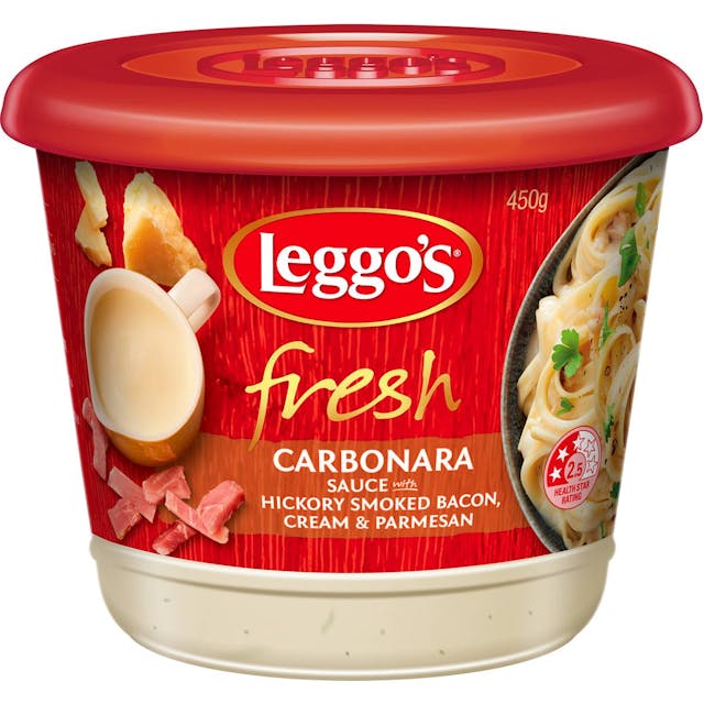 Leggos Fresh Carbonara Sauce 450g