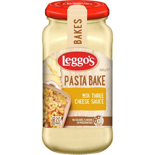 Leggo's Pasta Bake With Three Cheese Sauce