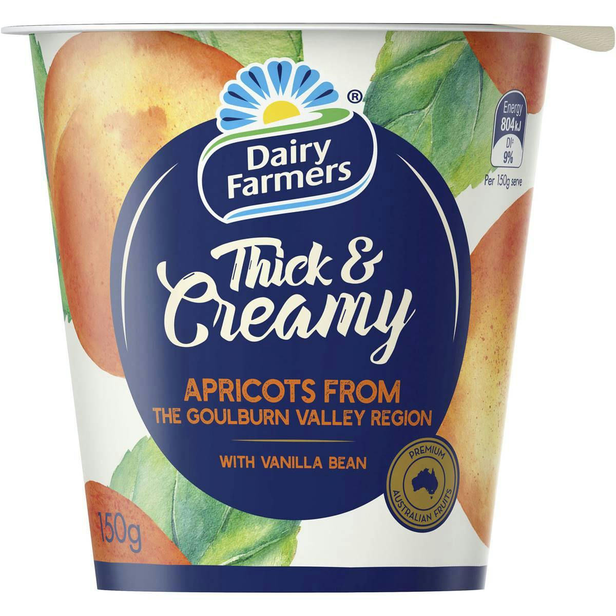 Dairy Farmers Thick & Creamy Apricot & Vanilla