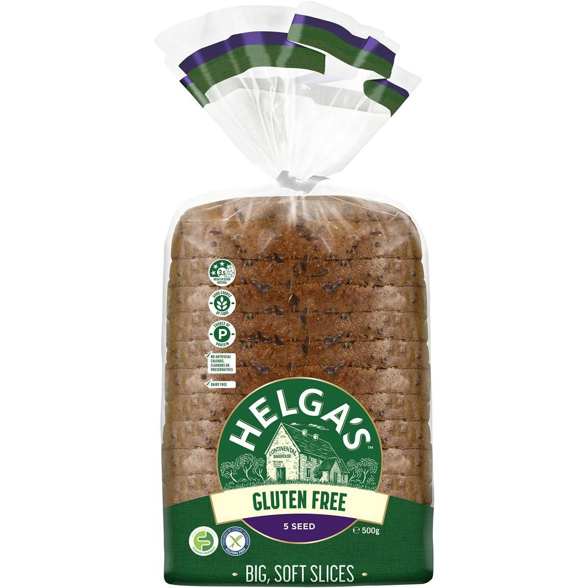 Helga's Gluten Free 5 Seed Loaf