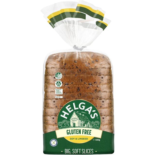 Helga's Gluten Free Soy & Linseed Loaf