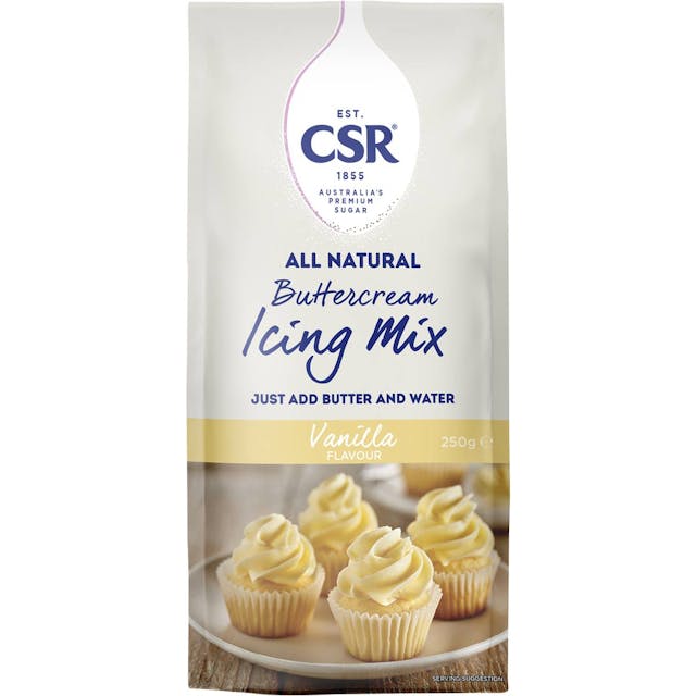 Csr All Natural Buttercream Icing Mix Vanilla