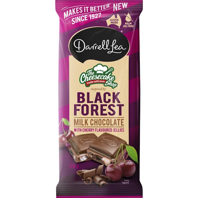 Darrell Lea Black Forest Milk Chocolate