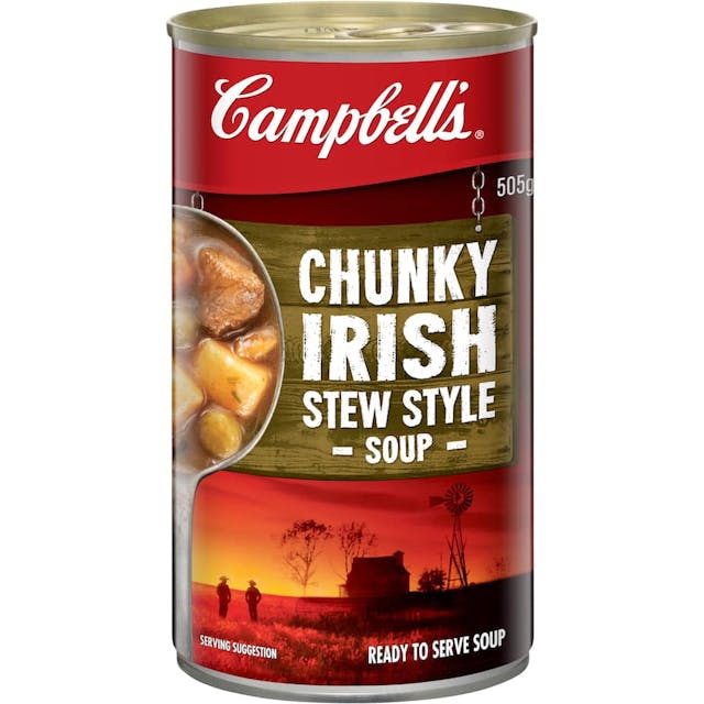 Campbells Canned Soup Chunky Irish Stew Style