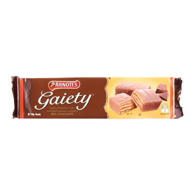 Arnott's Chocolate Gaiety Biscuits